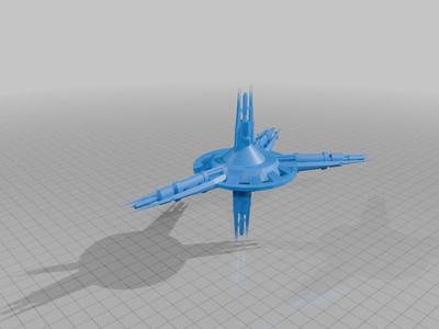 Battlestar Galactica various Cylon Ships