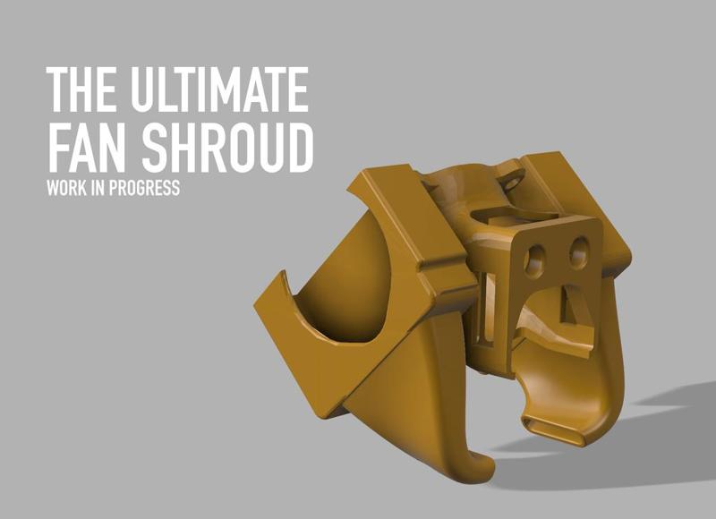 Improved dual fan shroud for ender 3