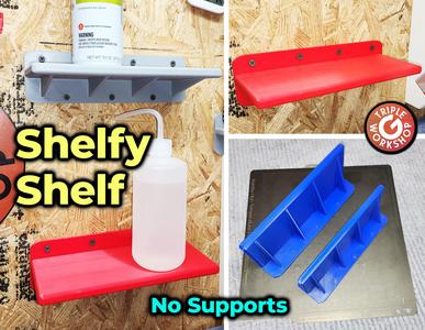 Shelfy Shelf - No Supports - Scalable