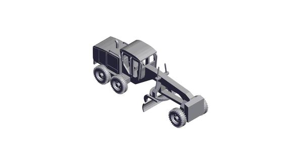 1/87 Scale 120M MG Motor Grader United States Army.stl