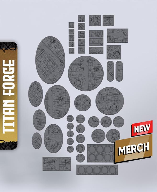 Vermin Bases - With Free Dragon Warhammer - 5e DnD Inspired for RPG and Wargamers