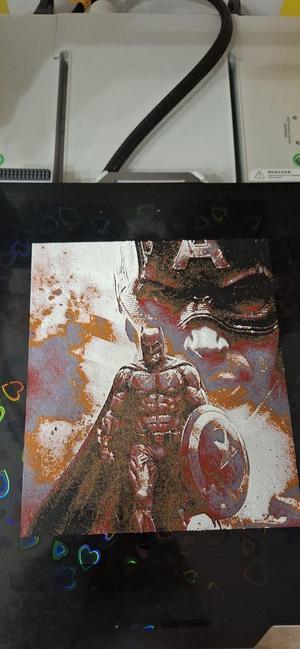 batman y capitan america