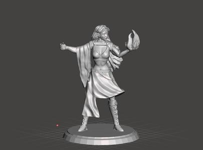 Elven Mage w/o Staff & Orb