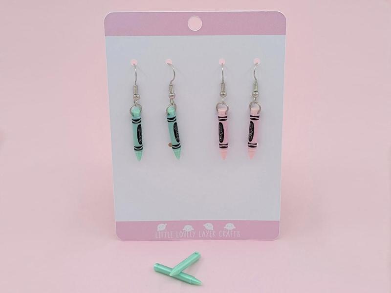Crayon Earrings