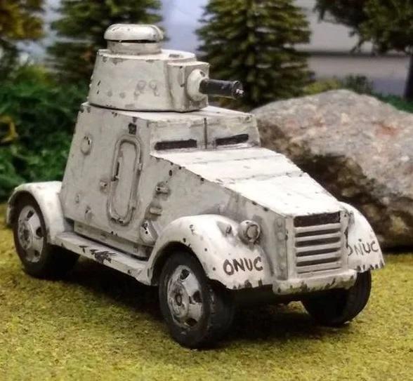 Ford MkVI 6 Armoured car 1/72 20mm wargame model Elhiem