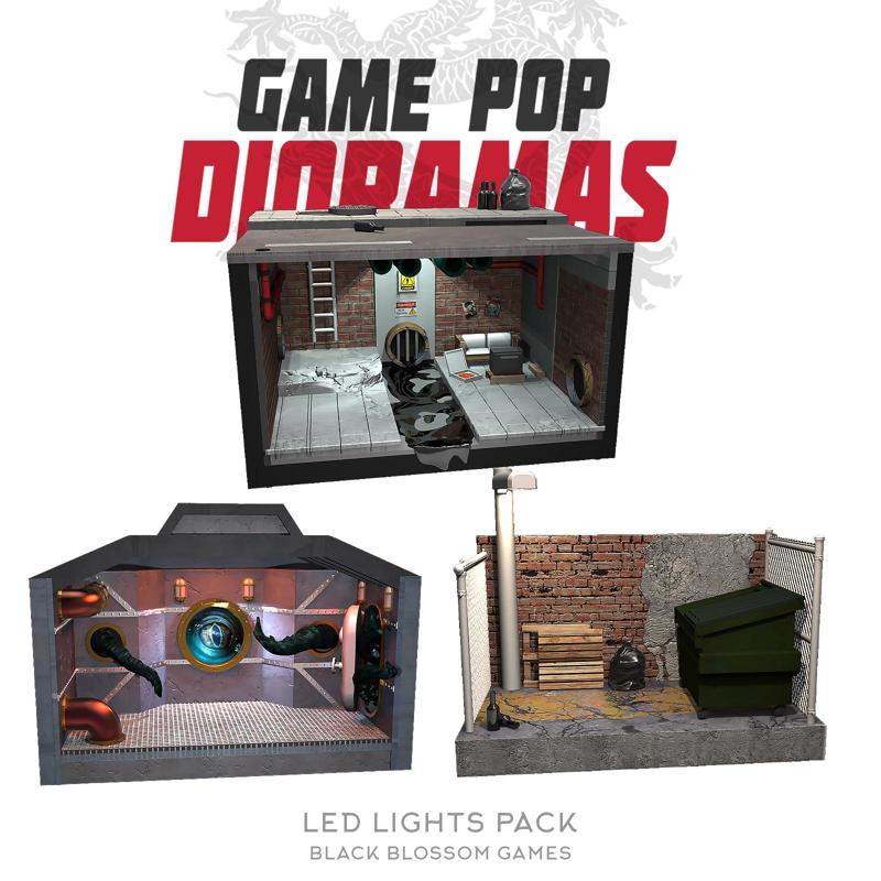DRMA02 Light Led Pack Diorama :: Game Pop Dioramas :: Black Blossom Games