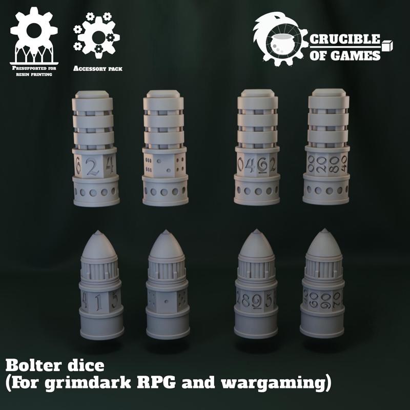 Bolter Dice (RPG&Wargaming)