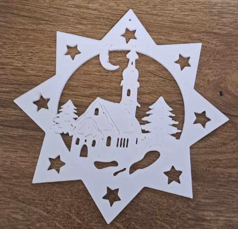 Star - church Christmas decoration