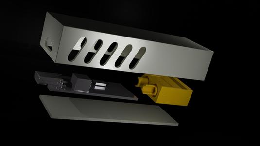 Usb-C 2S li-ion battery carger case w/ XT60