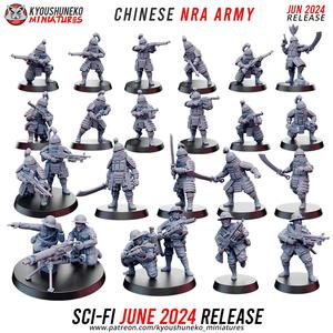 June 2024 Sci-Fi Release - Chinese NRA Army ww2