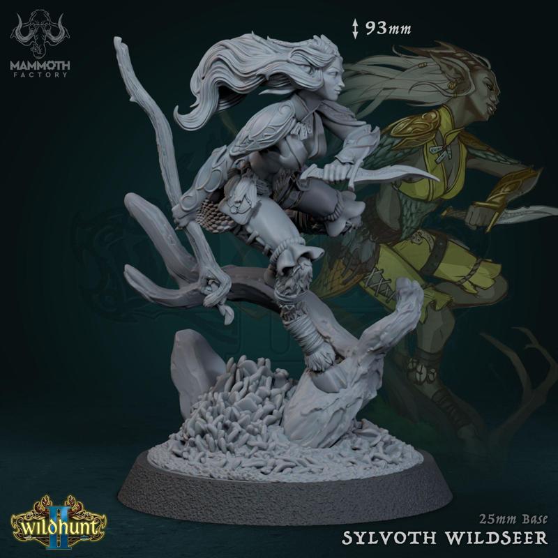 Sylvoth Wildseer 75mm Scale
