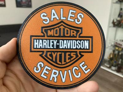 Harley Davidson - Sales service coaster 