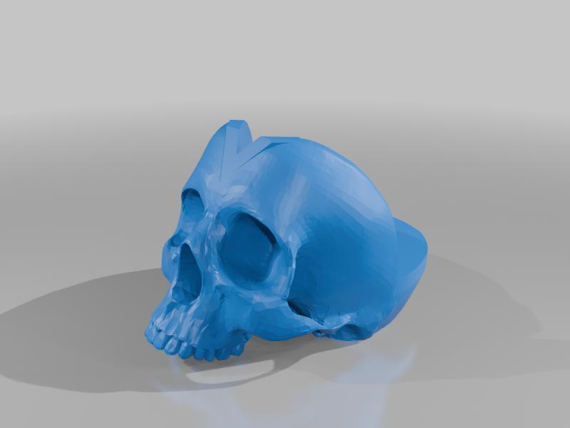 Totenschädel sockel