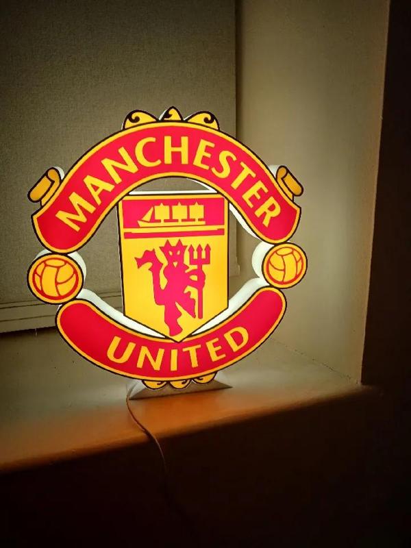 Manchester United Led lightbox   