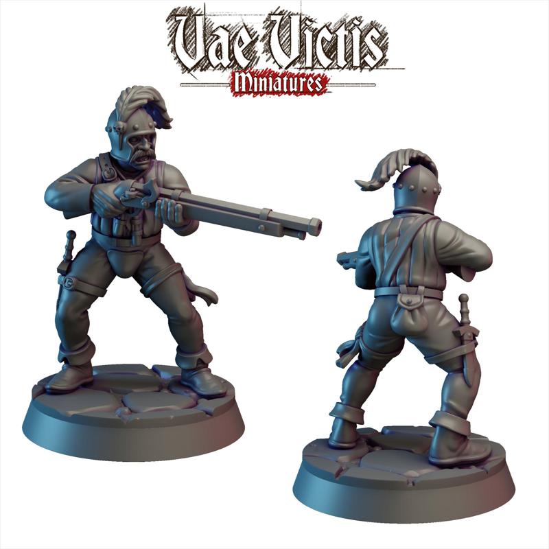 Human Mercenary #01 [PRE-SUPPORTED]