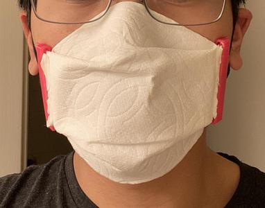 Paper Towel Face Mask