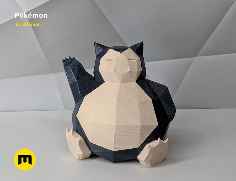 Snorlax Low Poly