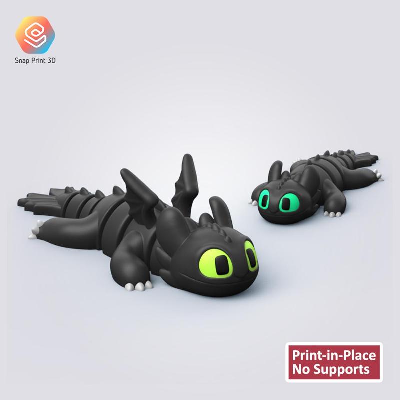 Flexi Black Dragon