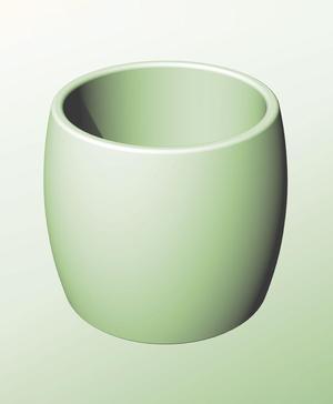 CR128-140 Stacking module bin for modern home decor 3d stl file