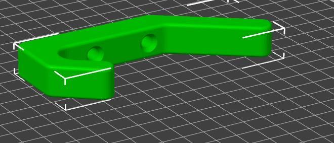 Háček na bundy (hook for jackets and coats)