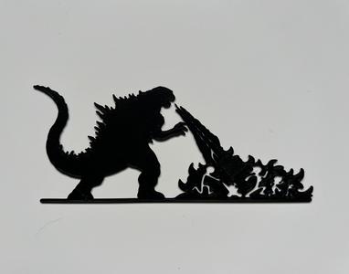 Godzilla Wall Art #4