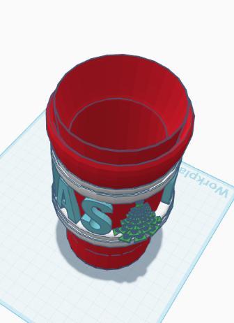 Merry Sip Cup: Festive Christmas Drinking Cup