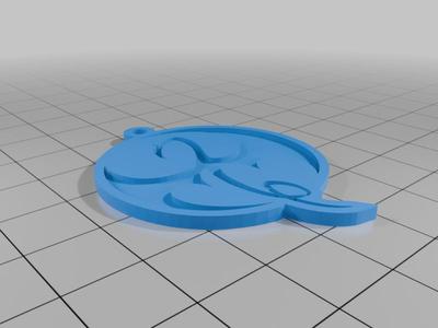 Iron Fist 2 part key chain