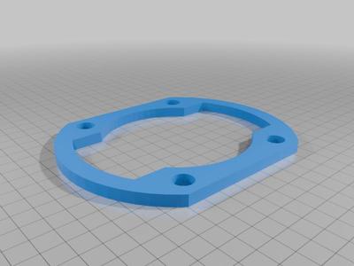 4318 Engine Cylinder Gasket Cutting Template.