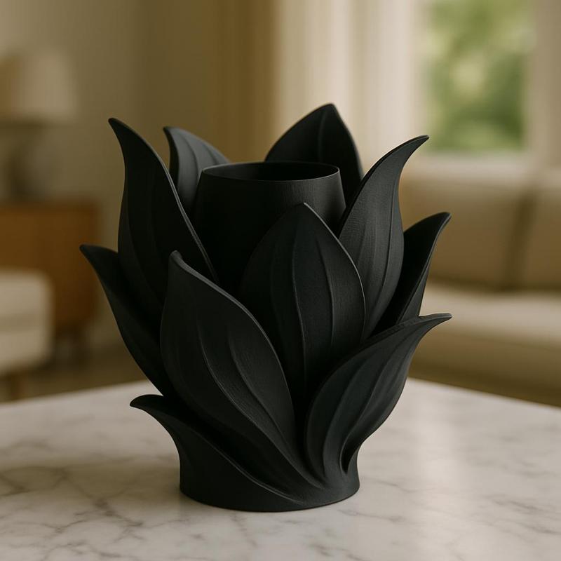 Midnight Petal Bloom