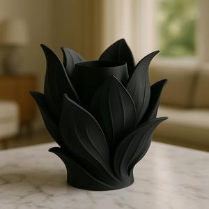 Midnight Petal Bloom