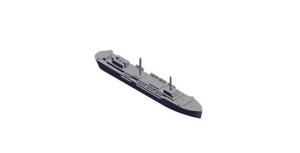 1/1250 Scale USNS General G. O. Squier-class .stl