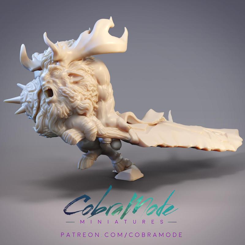 Arkhan, Ariche Berserker (Pre-Supported)