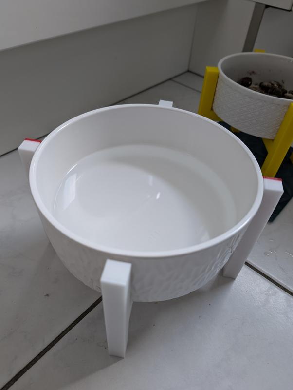 Pet bowl stand big