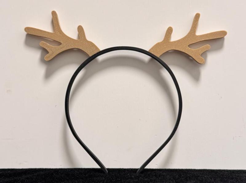 (No AMS) Christmas Deer Horn Hairband  headband 聖誕