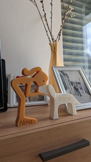 Dog & Owner decoration