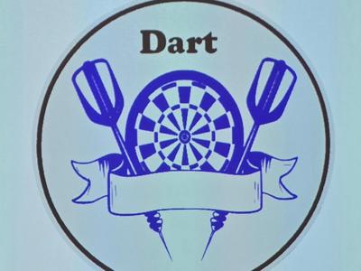 Dart Coaster