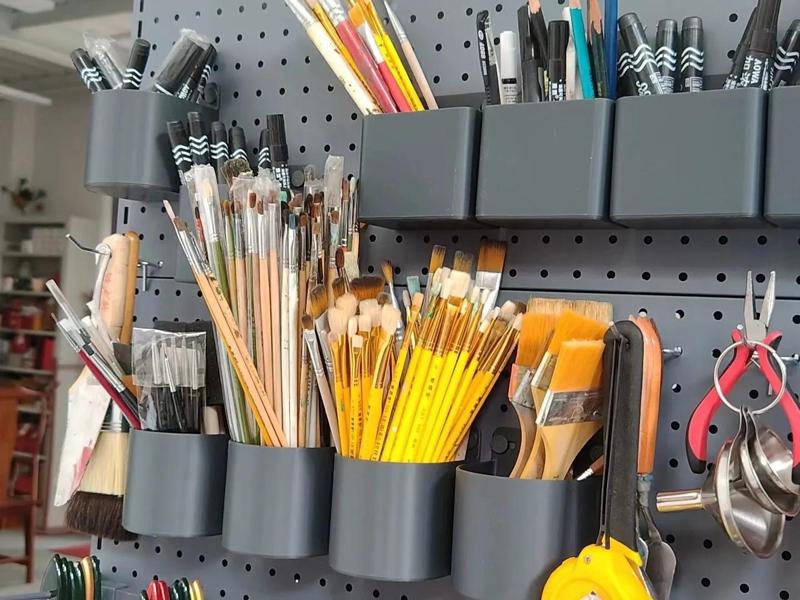 Pencil Case Pegboard Accessories Storage Semicircle Box 16mm Diameter