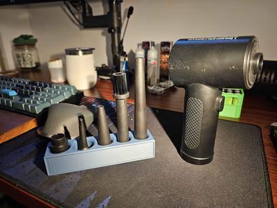 Air Duster Nozzle Organizer