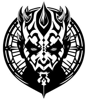 Star Wars Darth Maul Wall Decor