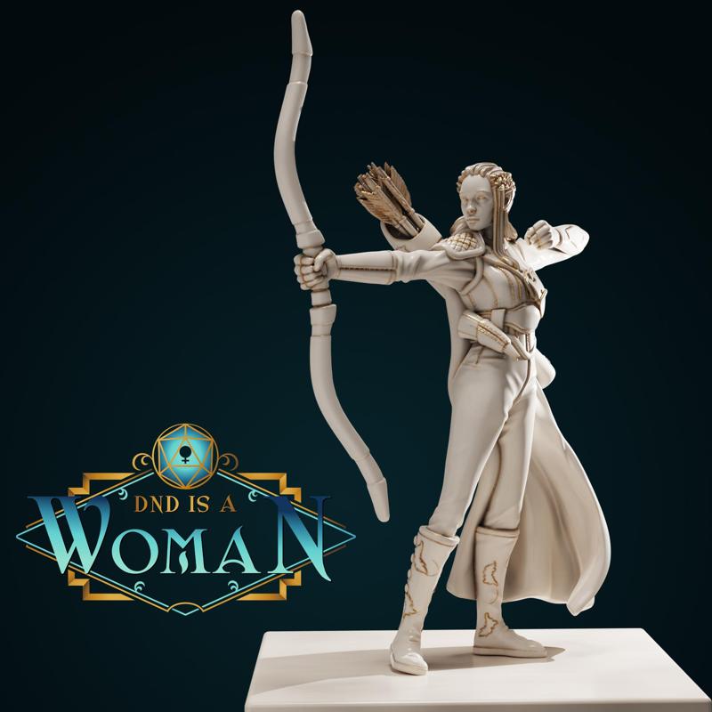 Elf Ranger - Veralli - 28/32mm and 75mm