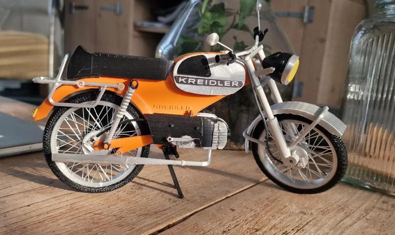 Kreidler Florett RS Scale 1:8 Designer Ed van der Heijden.   