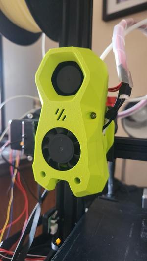 Stealthburner adapter for Aquila Voxelab X2