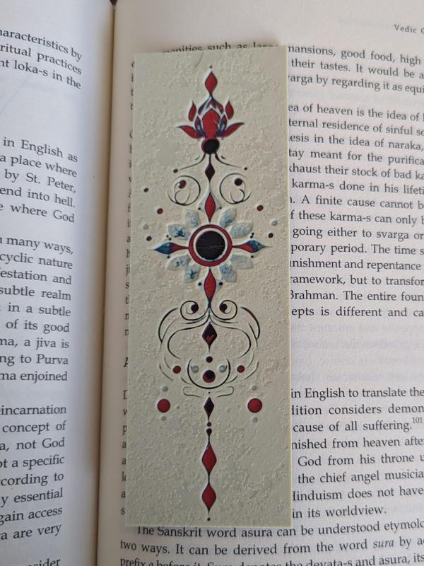 Rangoli Bookmark #1