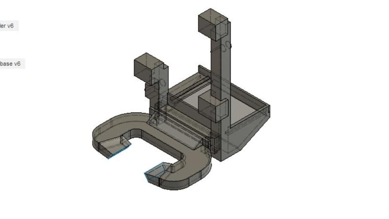 Outer cooling fan for EasyThreed