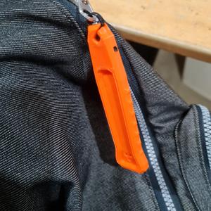 Rapid Access Zipper Pull Tab