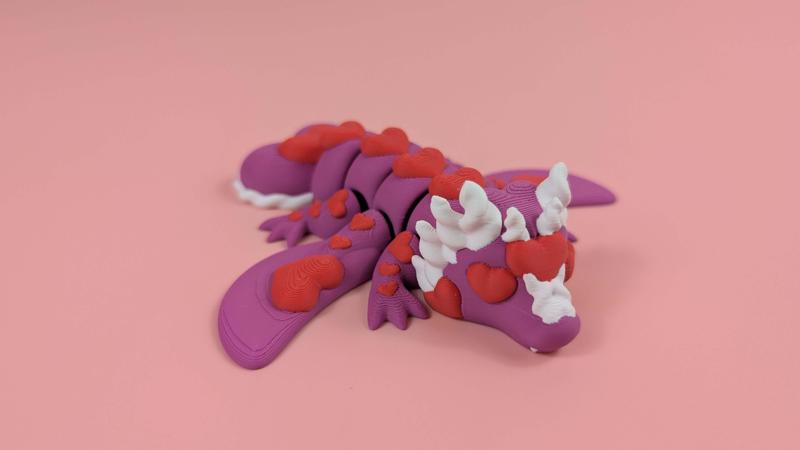 Valentine Dragon - Articulated Figure