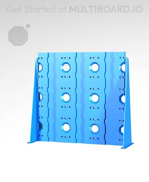 3x3 - Double-Sided Multipoint Plate