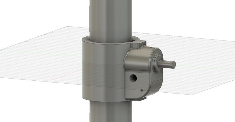 Viking Drillpress Table Motor mount