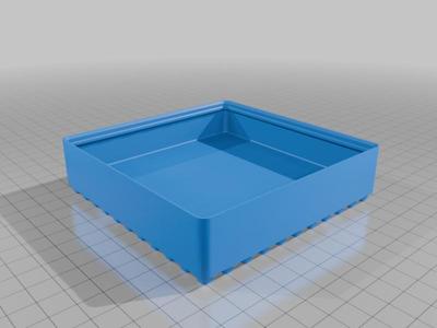 DecFinity 11x11 (110mm x 110mm) undivided bin