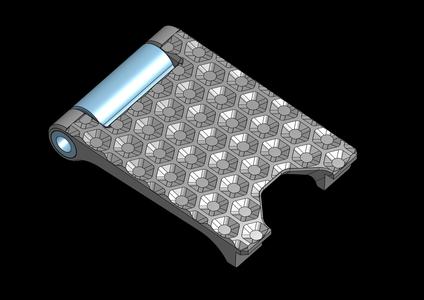 Fixation of glass lid for Qidi Plus 4